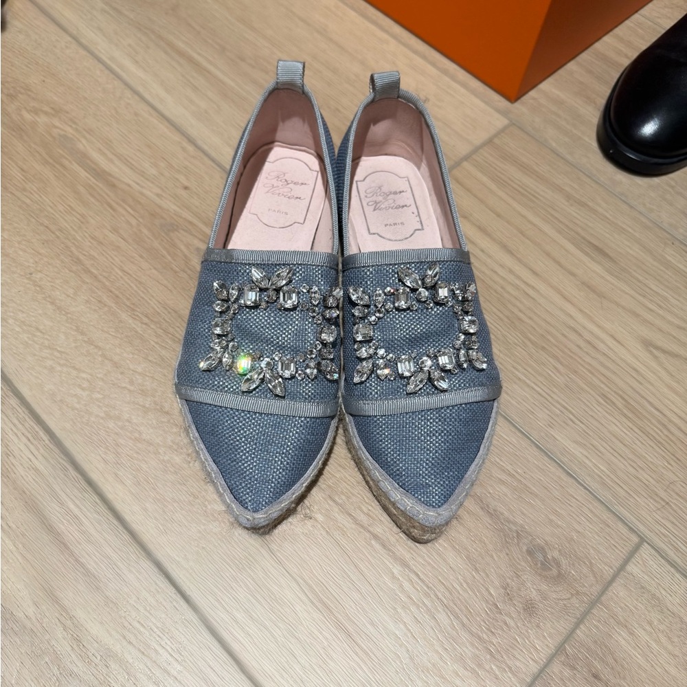 Roger Vivier espradrilles — gently used and super comfortable